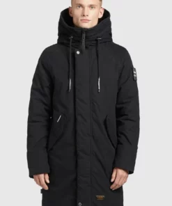 Khujo HAAK - Abrigo De Invierno - Schwarz, Hombre