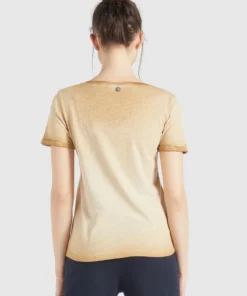 Khujo BARU - Camiseta Básica - Sand, Mujer -Tienda de ventas KHUJO 3d5f731f67764afd959ffe476a7ce330
