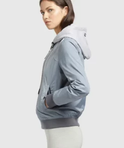Khujo PERSEE - Chaqueta Fina - Grey, Mujer -Tienda de ventas KHUJO 3d7bb9c2116243d2b9c903a65162d47a