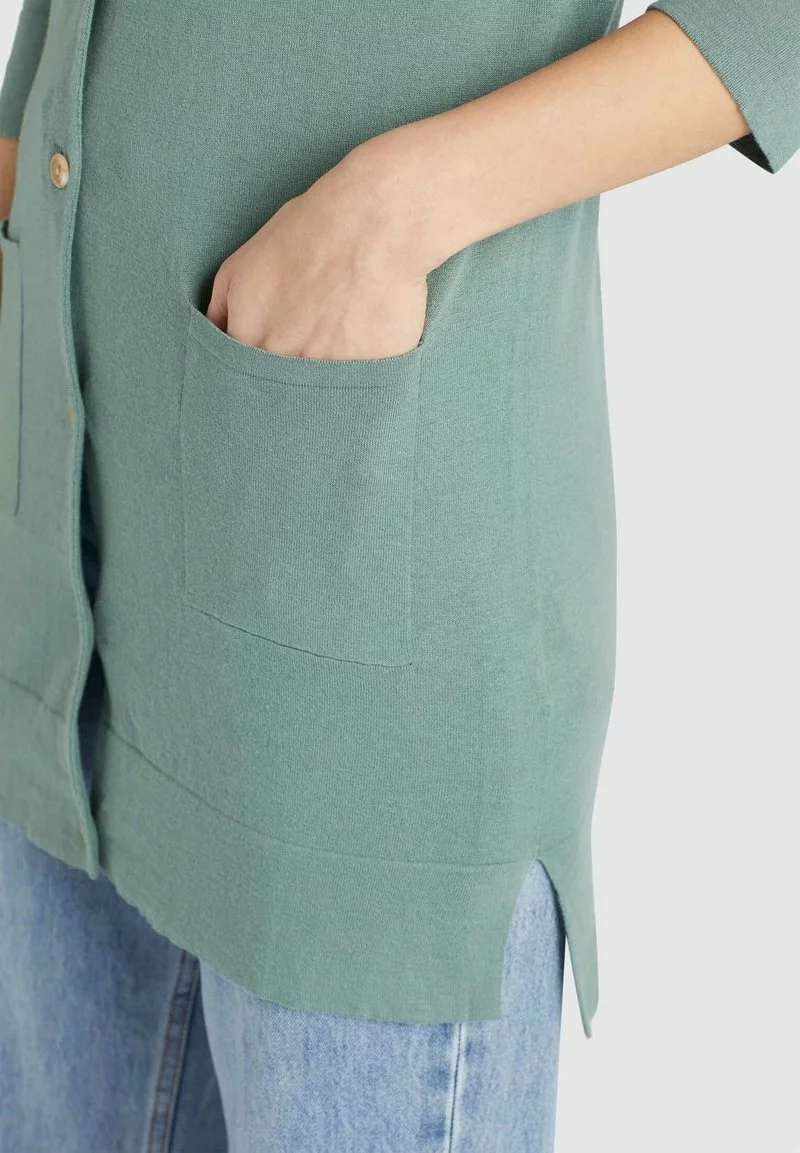 Khujo MANISHKE - Chaqueta De Punto - Mint, Mujer 7 Khujo MANISHKE - Chaqueta De Punto - Mint, Mujer - Imagen 7