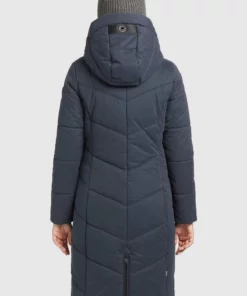 Khujo ARIBAY PEACHED - Abrigo De Invierno - Dunkelblau, Mujer -Tienda de ventas KHUJO 3f0751aa027c47e29e308e8de3e50a74