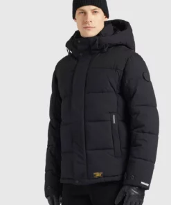 Khujo HELSINKI - Chaqueta De Invierno - Schwarz, Hombre -Tienda de ventas KHUJO 3f3c287d12a9447880937bcf6c15e290
