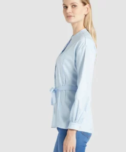 Khujo RAMYA - Camisa - Light Blue, Mujer -Tienda de ventas KHUJO 3fc1b738d67c4a41ab5809433732c3c8