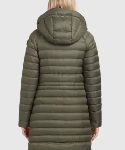 Khujo NIANA2 SHINE - Abrigo De Invierno - Dunkeloliv, Mujer -Tienda de ventas KHUJO 40053ef4b8f340d79bf0f516ef7b4467