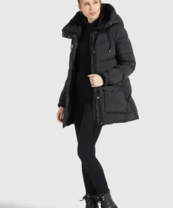 Khujo SELANIE - Chaqueta De Invierno - Schwarz, Mujer -Tienda de ventas KHUJO 403047ef477a40f49f0c07e3e058dce0