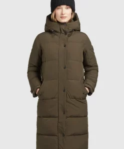 Khujo DAKOTA - Abrigo De Invierno - Khaki, Mujer