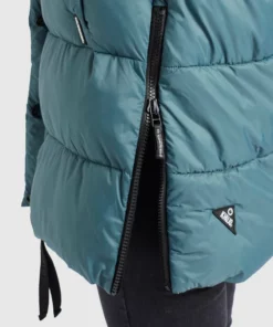 Khujo NIDALEE - Abrigo De Invierno - Blaugrau, Mujer -Tienda de ventas KHUJO 405ad3e3809c40619047e4e5393697a1