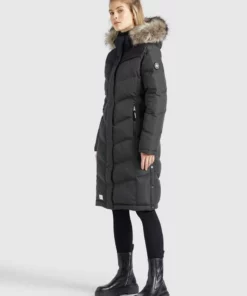 Khujo LUBECK LONG - Abrigo De Invierno - Dunkelgrau, Mujer -Tienda de ventas KHUJO 40618edc30be4fdf9d1ef9d836441436