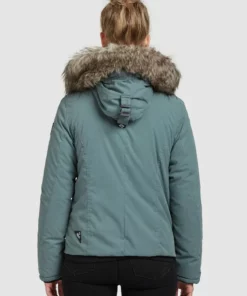 Khujo TOMMA - Chaqueta De Invierno - Blaugrau, Mujer -Tienda de ventas KHUJO 406d3d2c2cfd492d8611efbabbd04b51