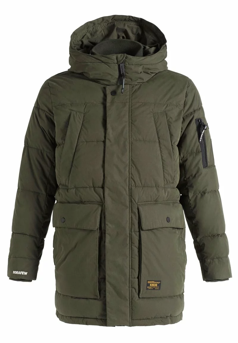Khujo SHANCK - Abrigo De Invierno - Dunkeloliv, Hombre 7 Khujo SHANCK - Abrigo De Invierno - Dunkeloliv, Hombre - Imagen 7
