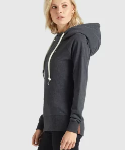 Khujo LINNEA - Jersey Con Capucha - Dunkelgrau Meliert, Mujer -Tienda de ventas KHUJO 428acc202473406c92a01ebb3f3c855a