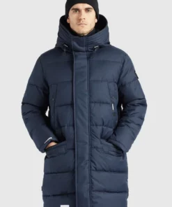 Khujo TAWAI - Abrigo De Invierno - Dunkelblau, Hombre