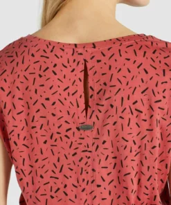 Khujo SAMMY - Vestido De Tubo - Rosa-schwarz Gemustert, Mujer -Tienda de ventas KHUJO 43ccfb5dc19c47399344fd5e2af61658