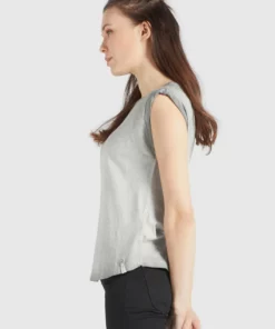Khujo VIRGO - Top - Grau, Mujer -Tienda de ventas KHUJO 442a1593f4ac4680b84059e6976c7e06
