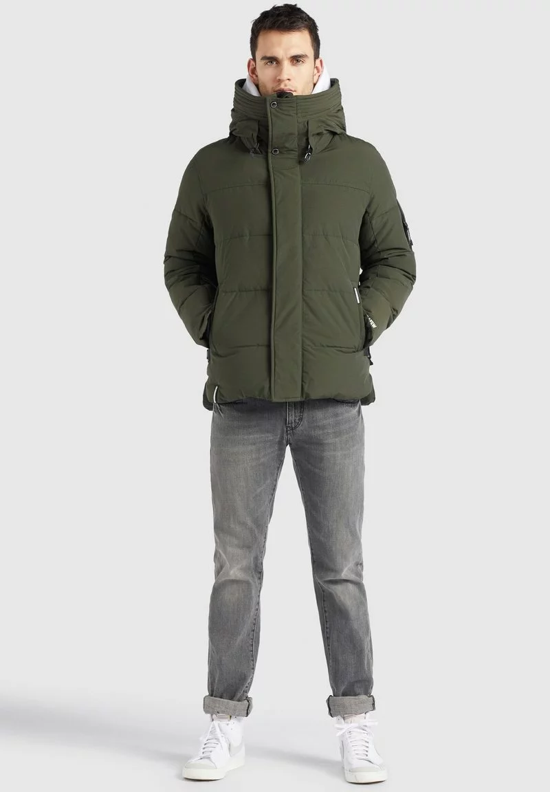 Khujo BARAT - Chaqueta De Invierno - Dunkelgrün, Hombre 2 Khujo BARAT - Chaqueta De Invierno - Dunkelgrün, Hombre - Imagen 2