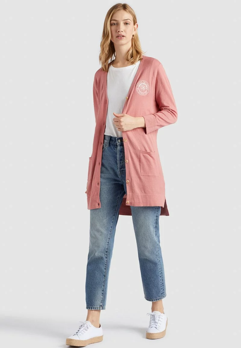 Khujo MANISHKE - Chaqueta De Punto - Pink, Mujer 2 Khujo MANISHKE - Chaqueta De Punto - Pink, Mujer - Imagen 2