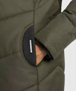 Khujo ARIBAY - Abrigo De Invierno - Dunkeloliv, Mujer -Tienda de ventas KHUJO 447f487b5b554230a331d6acf2cc9e8e