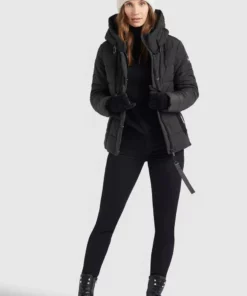 Khujo SYBILLE LIGHT - Chaqueta De Invierno - Dunkelgrau, Mujer -Tienda de ventas KHUJO 457b6a7ccff244cd8bcc7530b7b3dc52
