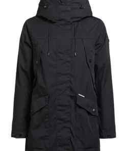 Khujo AIRA2 - Parka - Schwarz, Mujer -Tienda de ventas KHUJO 4601537987a442f59b5bcd8fe2c18bee
