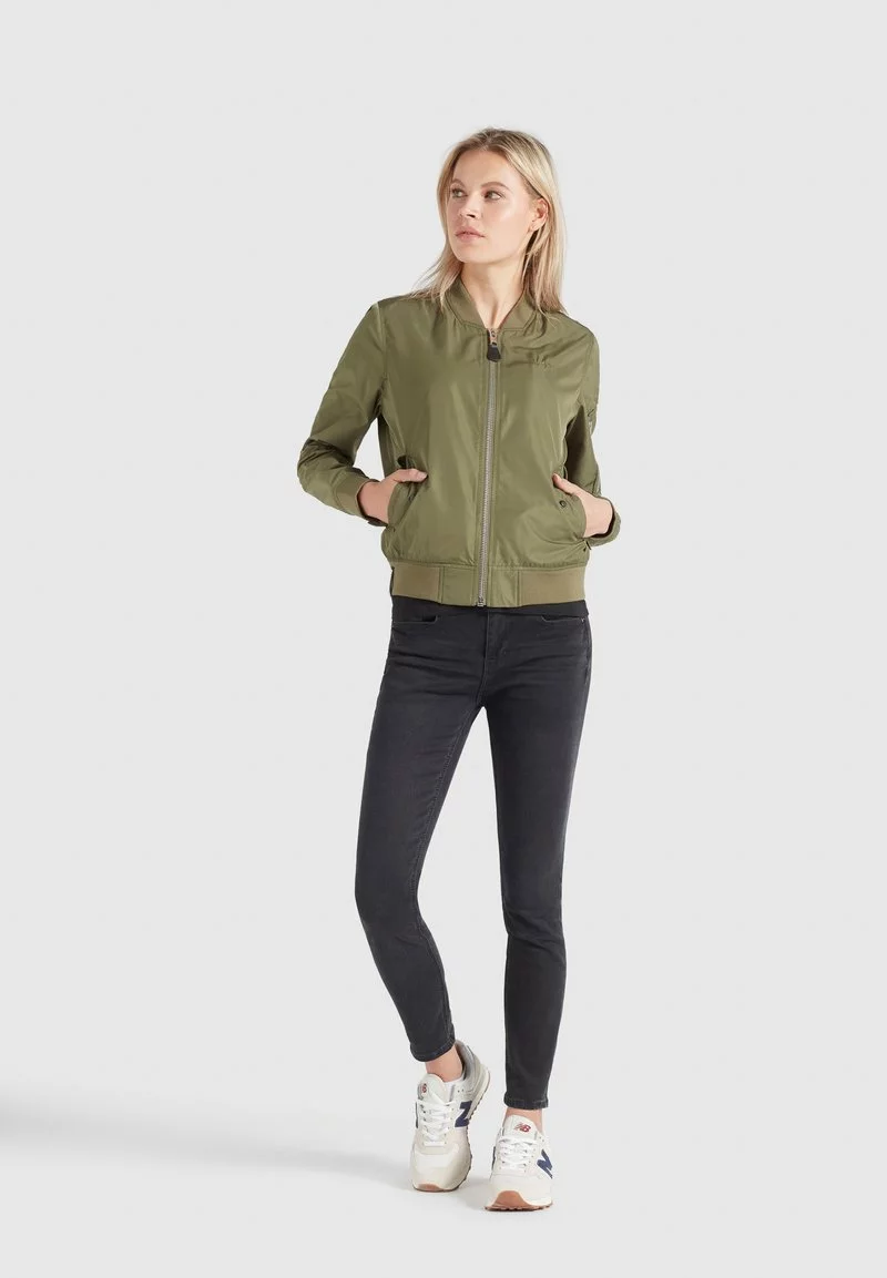 Khujo FENCY - Chaquetas Bomber - Khaki Pes, Mujer 2 Khujo FENCY - Chaquetas Bomber - Khaki Pes, Mujer - Imagen 2