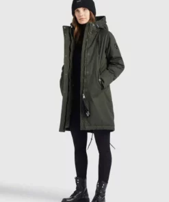 Khujo MANTEL XENIA - Abrigo De Invierno - Dunkelgrün, Mujer 11 Khujo MANTEL XENIA - Abrigo De Invierno - Dunkelgrün, Mujer -Tienda de ventas KHUJO 46c4c825d25c499687442c8a256f27ad