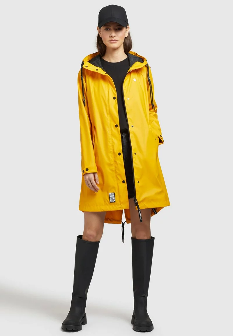 Khujo ODELIE - Impermeable - Gelb, Mujer 2 Khujo ODELIE - Impermeable - Gelb, Mujer - Imagen 2