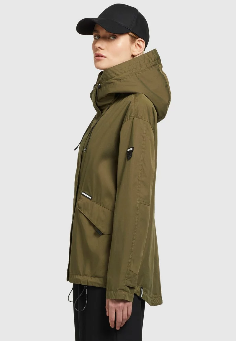 Khujo FRIPS - Chaqueta De Entretiempo - Dunkeloliv, Mujer 6 Khujo FRIPS - Chaqueta De Entretiempo - Dunkeloliv, Mujer - Imagen 6
