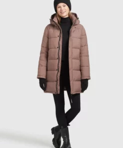 Khujo WENCKE MATT - Abrigo De Invierno - Altrosa, Mujer -Tienda de ventas KHUJO 471801b27d52400da92e75356fd262e7