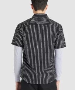 Khujo SKELTON - Camisa - Black, Hombre -Tienda de ventas KHUJO 4736b65a9c0f4ab5ba6150142092e5f3