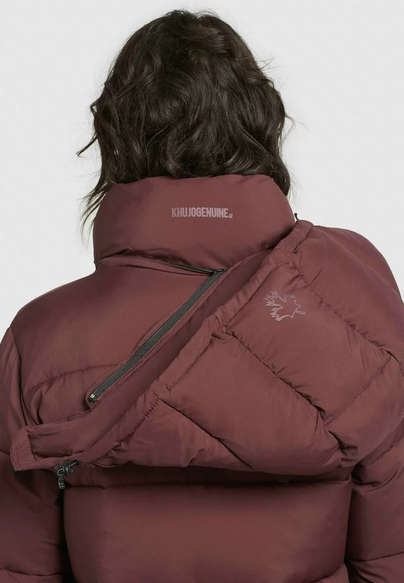 Khujo WENCKE MATT - Abrigo De Invierno - Weinrot, Mujer 7 Khujo WENCKE MATT - Abrigo De Invierno - Weinrot, Mujer - Imagen 7