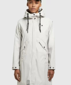 Khujo HALFA - Parka - Hellgrau, Mujer