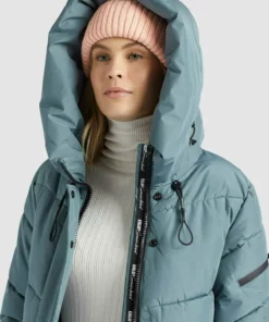 Khujo JORDIS - Abrigo De Invierno - Blaugrau, Mujer -Tienda de ventas KHUJO 47f10fdd3cb64c9e9a7a8d66ab197e0d