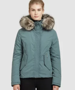 Khujo TOMMA - Chaqueta De Invierno - Blaugrau, Mujer