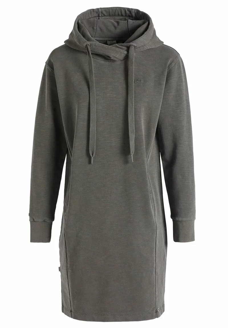 Khujo HALOUMA - Vestido Informal - Grau Gewaschen, Mujer 9 Khujo HALOUMA - Vestido Informal - Grau Gewaschen, Mujer - Imagen 9