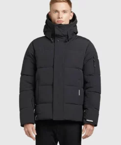 Khujo BARAT - Chaqueta De Invierno - Schwarz, Hombre