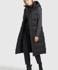 Khujo MAGNETA MATT - Chaleco - Schwarz, Mujer -Tienda de ventas KHUJO 498af4fc5b6a4fa4b6749a1c696a3230