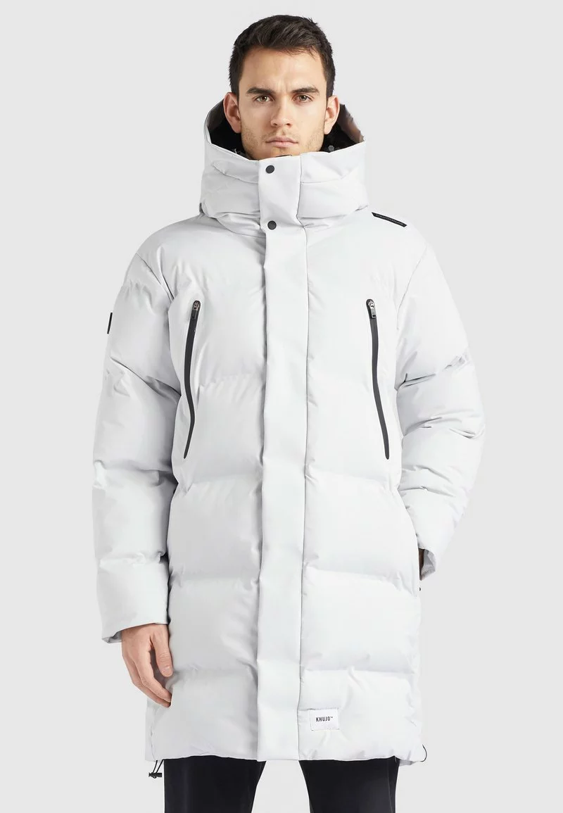 Khujo SASHA - Abrigo De Invierno - Hellgrau, Hombre 1 Khujo SASHA - Abrigo De Invierno - Hellgrau, Hombre