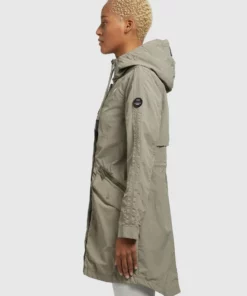 Khujo GAMES - Parka - Graugrün, Mujer -Tienda de ventas KHUJO 4a7f541f8b70455c9f1706536af83514