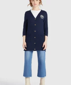 Khujo MANISHKE - Chaqueta De Punto - Dark Blue, Mujer -Tienda de ventas KHUJO 4bb2f22e00704e768943c1f13586114f