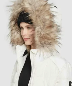 Khujo AMARAY2 - Abrigo De Invierno - Naturweiß, Mujer -Tienda de ventas KHUJO 4bcbb0fb53524b63a144ea4a76be6c3e