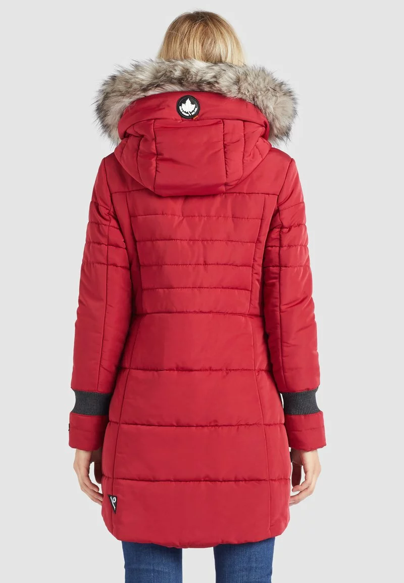 Khujo NIAMH - Abrigo De Invierno - Rot, Mujer 3 Khujo NIAMH - Abrigo De Invierno - Rot, Mujer - Imagen 3
