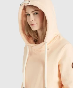 Khujo TESIA - Jersey Con Capucha - Apricot, Mujer -Tienda de ventas KHUJO 4c0866e68ebd4fb585fecd3a952b8f20