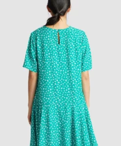 Khujo AVARU - Vestido Informal - Grün, Mujer -Tienda de ventas KHUJO 4ccfcf6d49184e63ad9ce4307b28657e