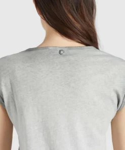 Khujo VIRGO - Top - Grau, Mujer -Tienda de ventas KHUJO 4ce1b484266c4fd2b8cc37c2e3083d26