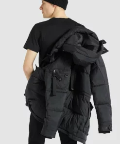 Khujo ROSS - Abrigo De Invierno - Schwarz, Hombre -Tienda de ventas KHUJO 4d220bb0fc05444a94c856226709f50f