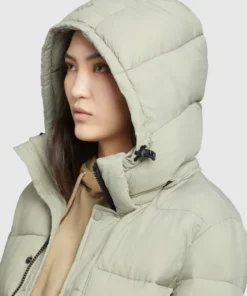 Khujo GERDA MATT - Chaqueta De Invierno - Blassgrün, Mujer -Tienda de ventas KHUJO 4d9048503143420ea830dcc120a18945