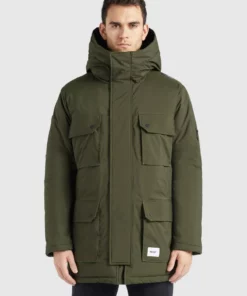 Khujo HAMLET - Chaqueta De Invierno - Dunkeloliv, Hombre