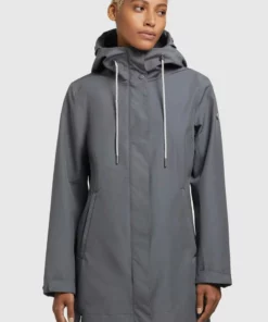 Khujo ARTISA - Parka - Graublau, Mujer