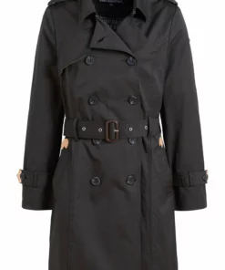 Khujo AMELE - Gabardina - Schwarz, Mujer -Tienda de ventas KHUJO 4ed94e4c87e544e7b6d1b30ea0fe12ef