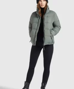 Khujo BLONDIE - Chaqueta De Invierno - Graugrün, Mujer -Tienda de ventas KHUJO 4ef2920647444772b79312f2de119f3b